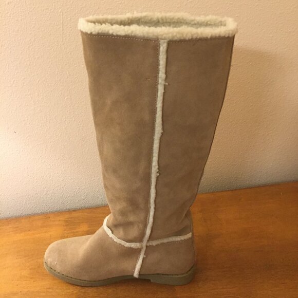 Ladies Sox Tab Suede Boots Size 8 - Picture 2 of 4